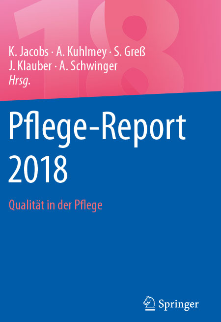 Cover der WIdO-Publikation Pflege-Report 2018