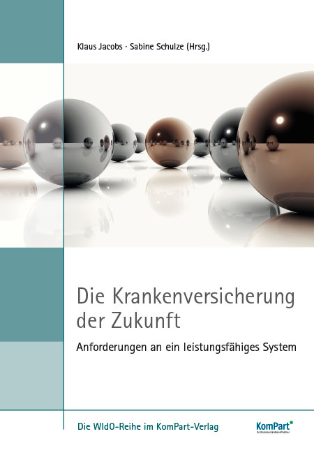 Cover der WIdO-Publikation „Die Krankenversicherung der Zukunft“